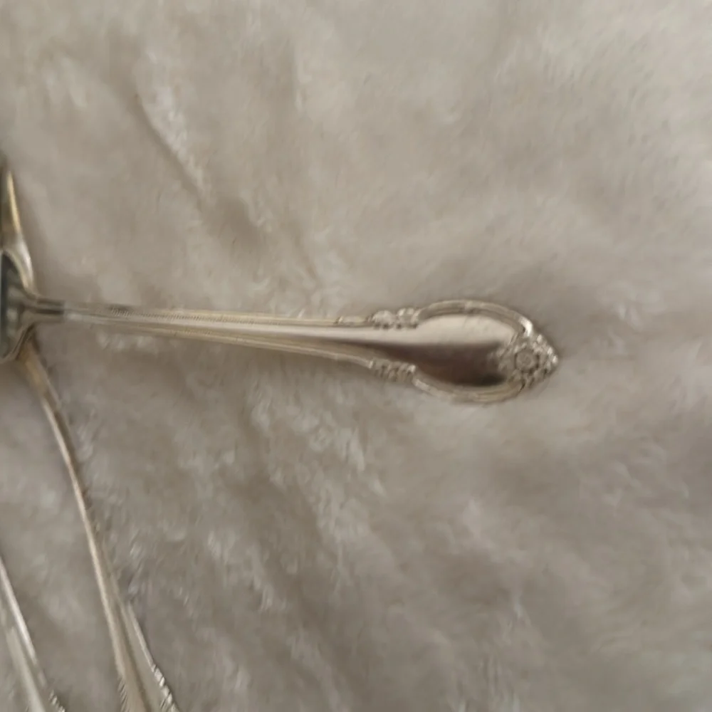 1847 Roger’s Bros Remembrance Silver Plate Vintage Dessert Forks